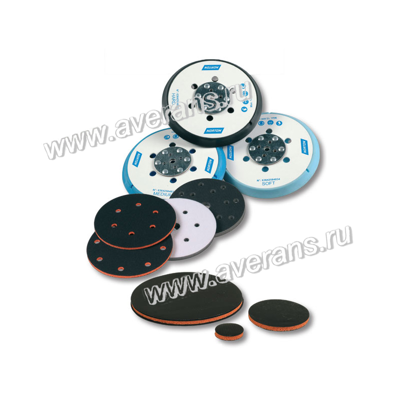 Шлифок Norton Norgrip Ø 203 Medium, M5