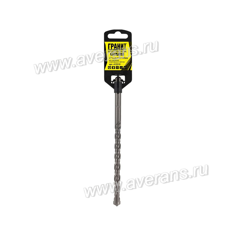 Бур SDS-PLUS Quadro-X 12,0х210/150 ГРАНИТ